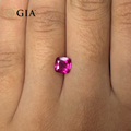 1.16 CT GIA CERTIFIED BURMESE NATURAL RED RUBY - NO HEAT