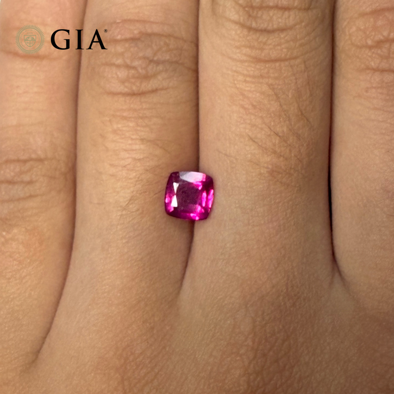 1.16 CT GIA CERTIFIED BURMESE NATURAL RED RUBY - NO HEAT