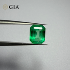 .85 CT GIA CERTIFIED COLOMBIAN NATURAL EMERALD