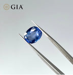 1.87 CT GIA CERTIFIED SRI LANKA NATURAL BLUE SAPPHIRE - NO HEAT