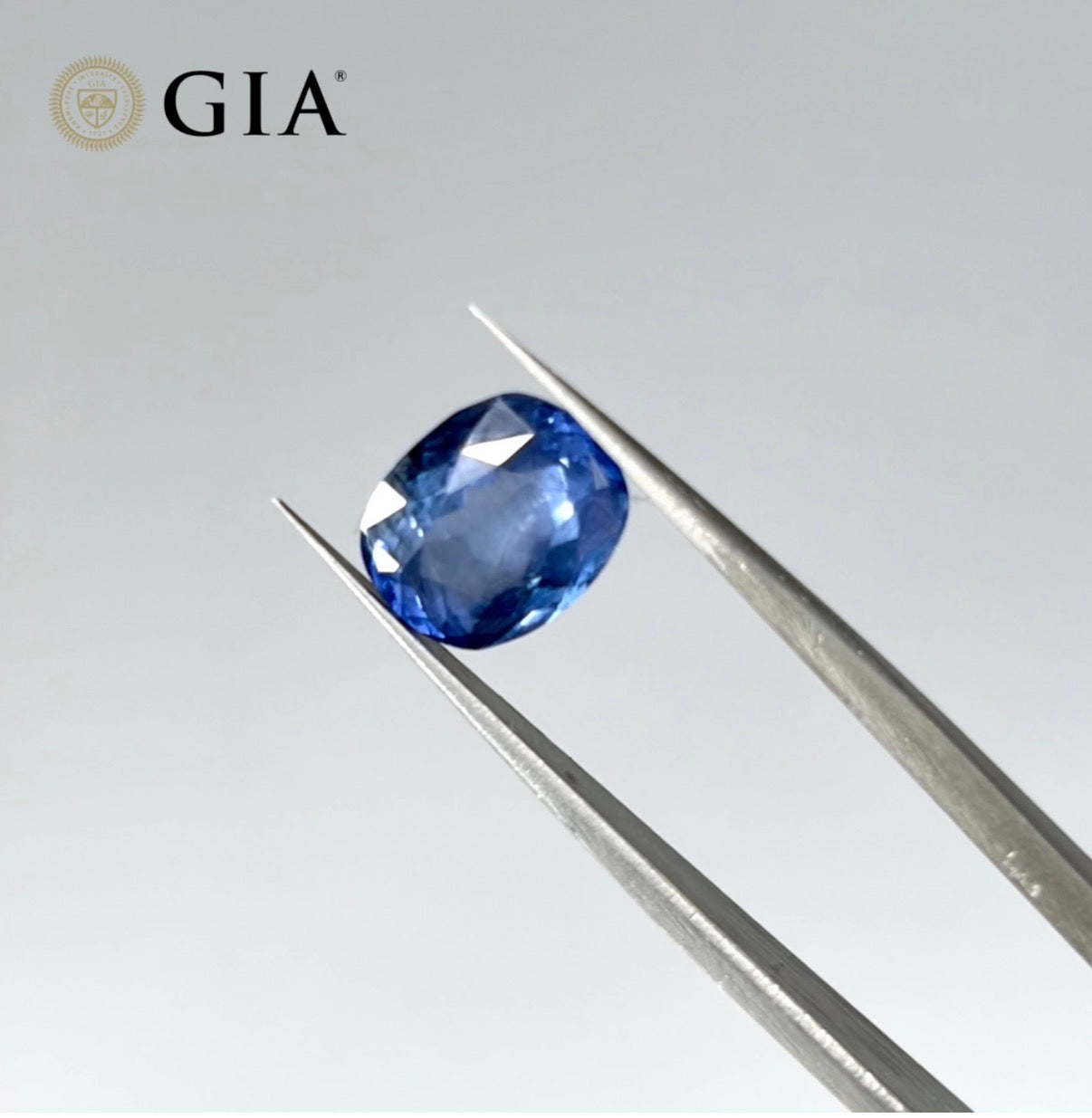 1.87 CT GIA CERTIFIED SRI LANKA NATURAL BLUE SAPPHIRE - NO HEAT