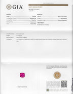 1.16 CT GIA CERTIFIED BURMESE NATURAL RED RUBY - NO HEAT