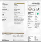 4.46 CT GIA CERTIFIED COLOMBIAN NATURAL EMERALD