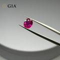1.35 CT GIA CERTIFIED BURMESE NATURAL RED RUBY