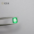 .85 CT GIA CERTIFIED COLOMBIAN NATURAL EMERALD